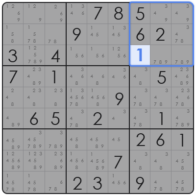 blank sudoku board